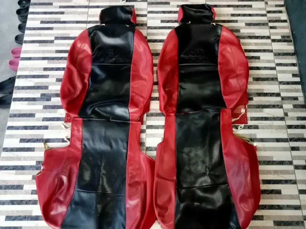 Jok kulit yaris bapao