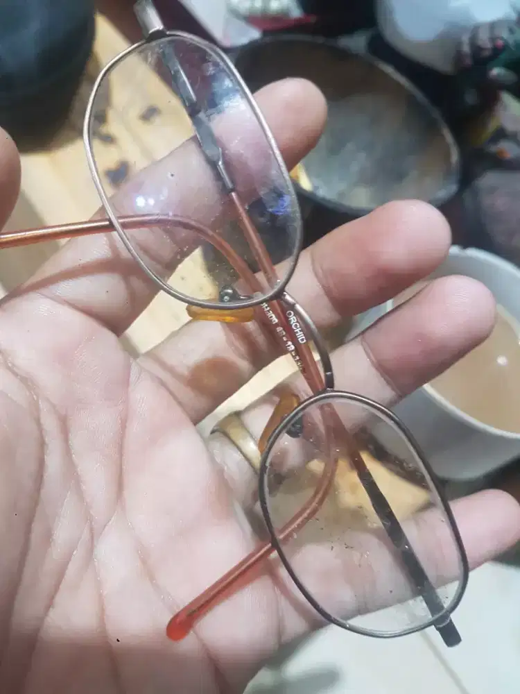 frame kacamata orchid second