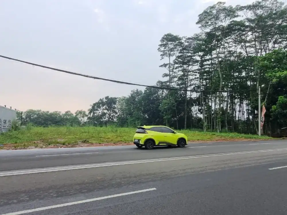 Dijual lahan premium cocok untuk investasi di jalan raya Serpong Tangerang Selatan