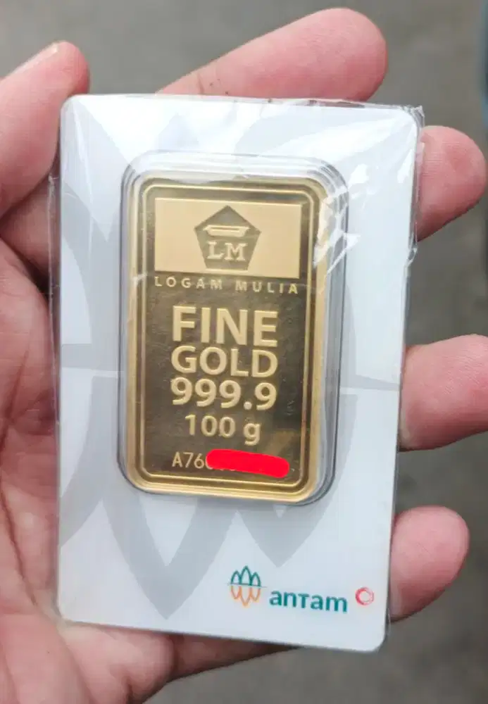 Jual LM Antam 100 gram