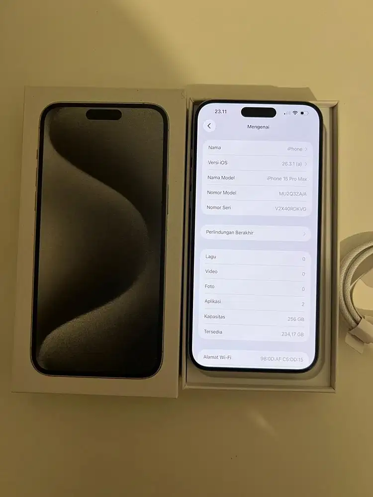 iphone 15 promax 256gb inter mulus