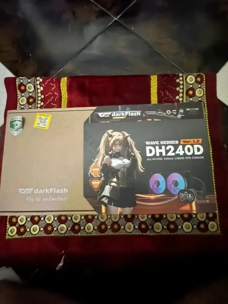 DarkFlash Wave DH240D V1.2 ARGB 240mm Liquid Cooler | AIO