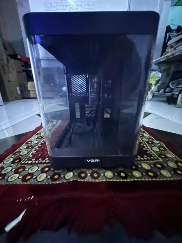 VBR Z3 Curve Case + 3 Fan ARGB | Gaming Case M-ATX