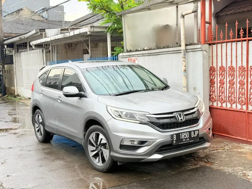 (Cash) CR-V 2.4L Prestige Audio Fender 2016 Silver Km135rb ServiceRec