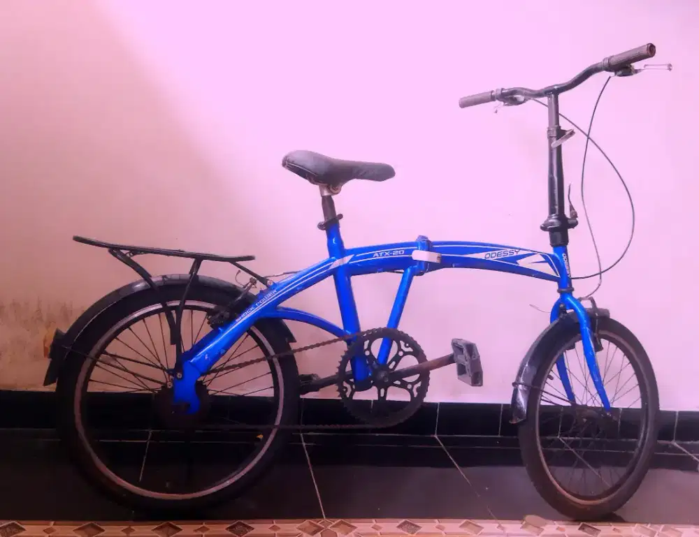Sepeda lipat odessy ukuran 20 bisa untuk anak & dewasa