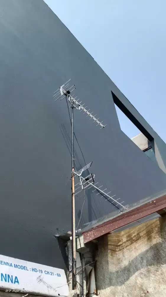 Rombongan pemasangan Antenna tv digital dijamin muncul siaran