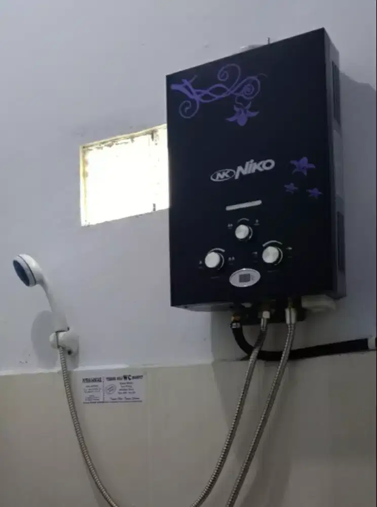 Pemanas Air Gas Niko ~ Praktis