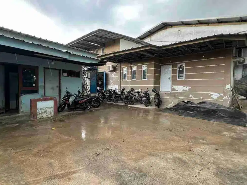 Dijual Gudang ex pabrik garment dan loundry lokasi strategis dekat tol gabus bekasi Tambun Selatan