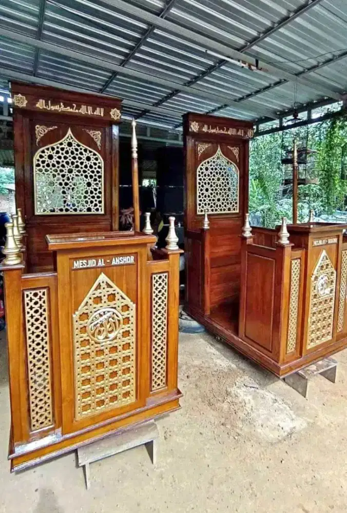 Mimbar podium minimalis