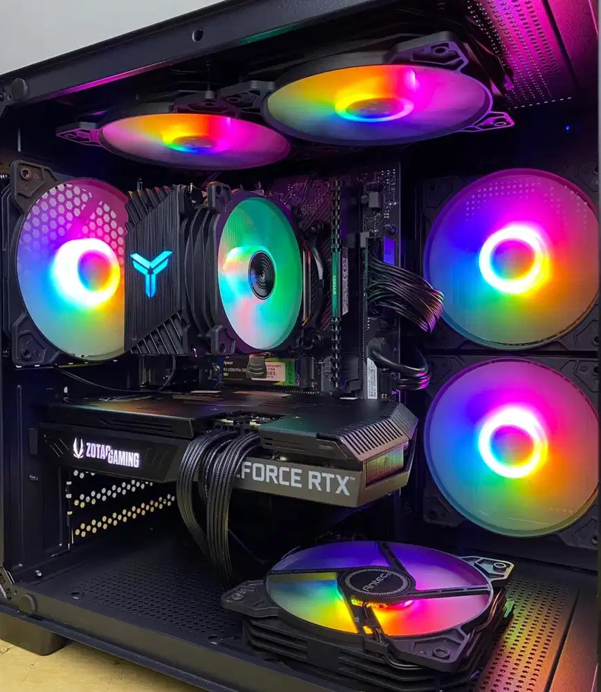 PC Gaming intel i5 12400F Ram 16GB VGA RTX 3070 NVMe 512GB Murah