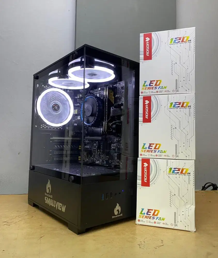 PC Gen 12 intel i5 12400 SSD 500GB Murah