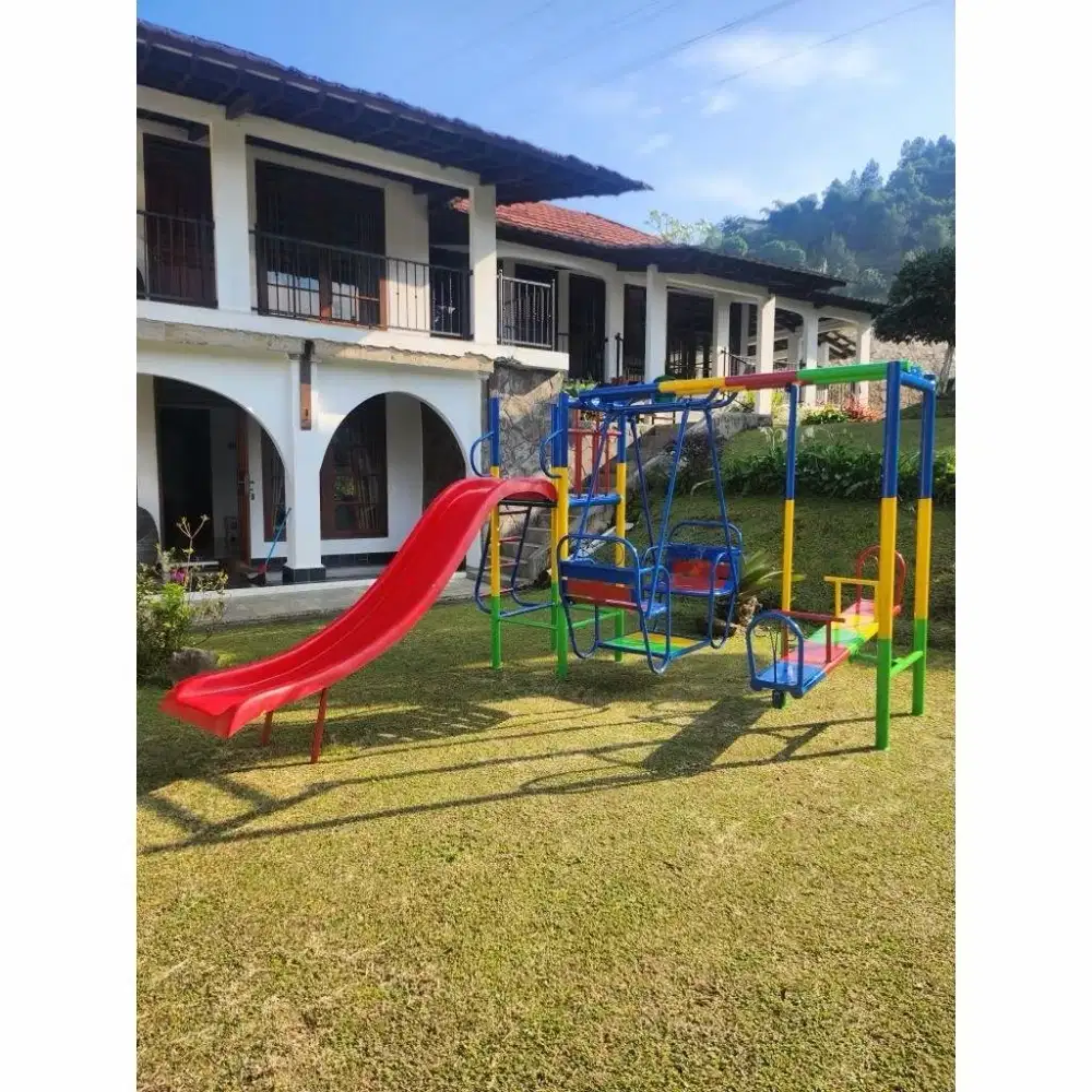 Mainan anak tiga set jungkitan