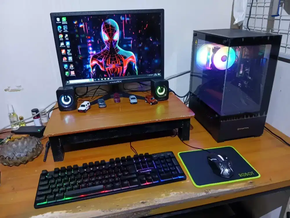 PC i5 fullset kondisi NEW bisa desain, cocok utk rumah & kantor