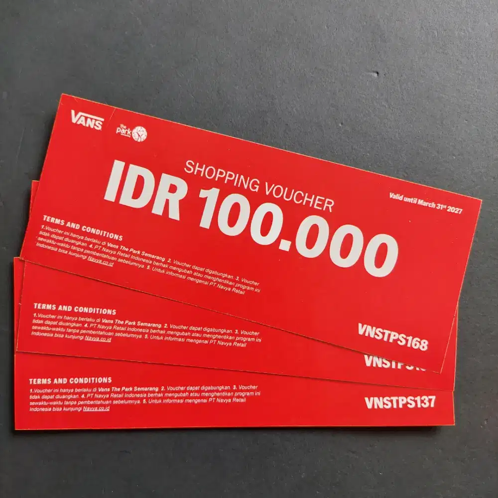 VOUCHER VANS THE PARK SEMARANG
