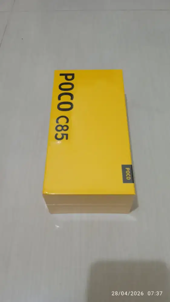 Hp baru Poco C85 black 6/128gb