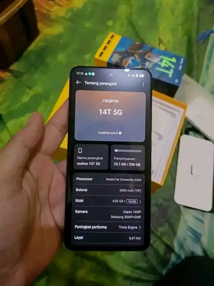 REALME 14T 5G 8+8/256 NFC