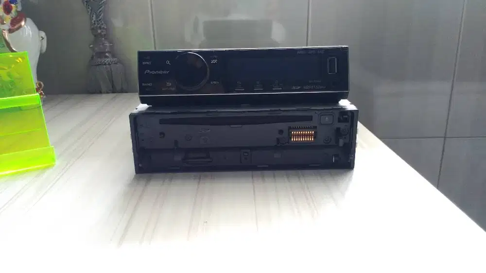 Head Unit Music Player Tape Mobil Pioneer Single Din Speaker