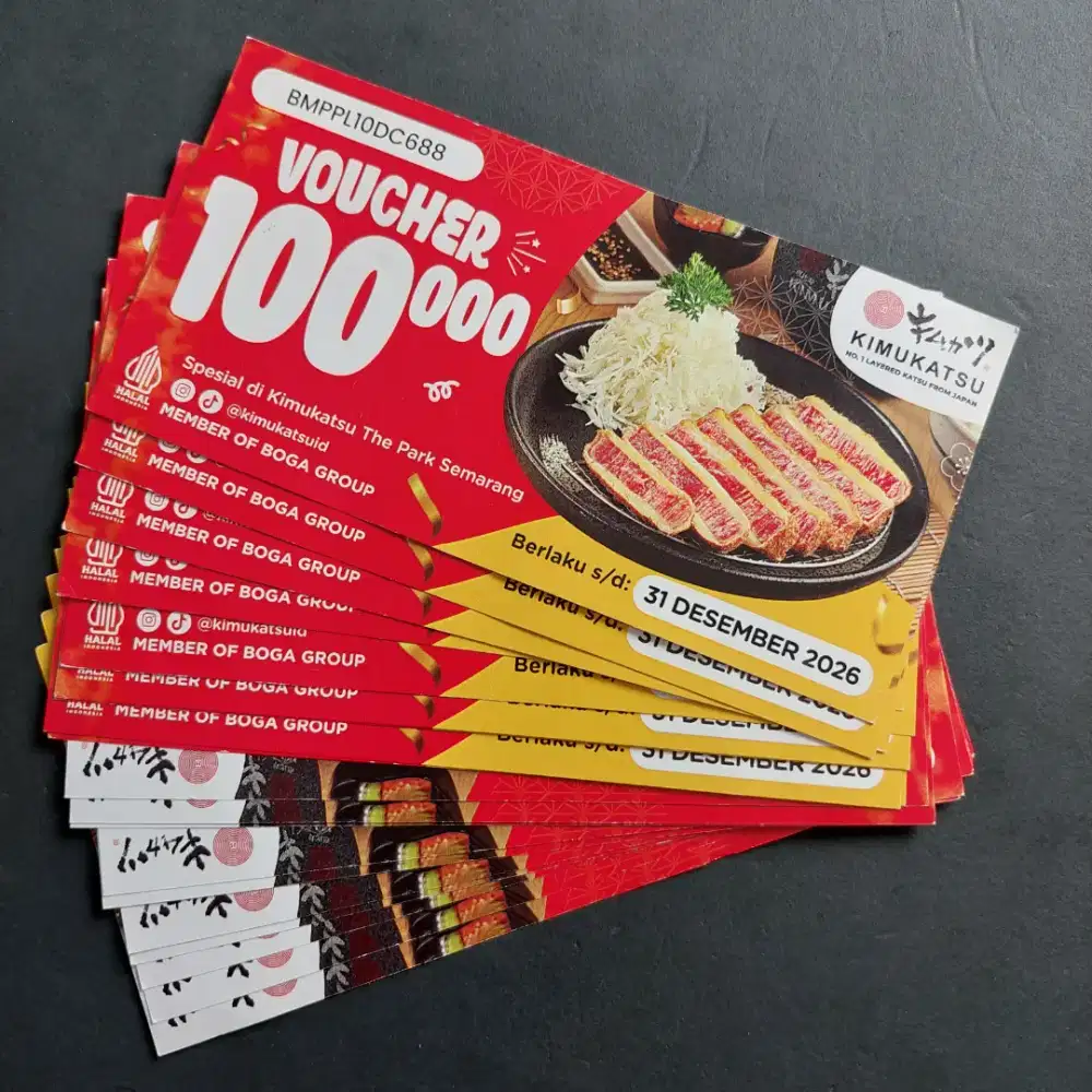 VOUCHER KIMUKATSU THE PARK MALL SEMARANG