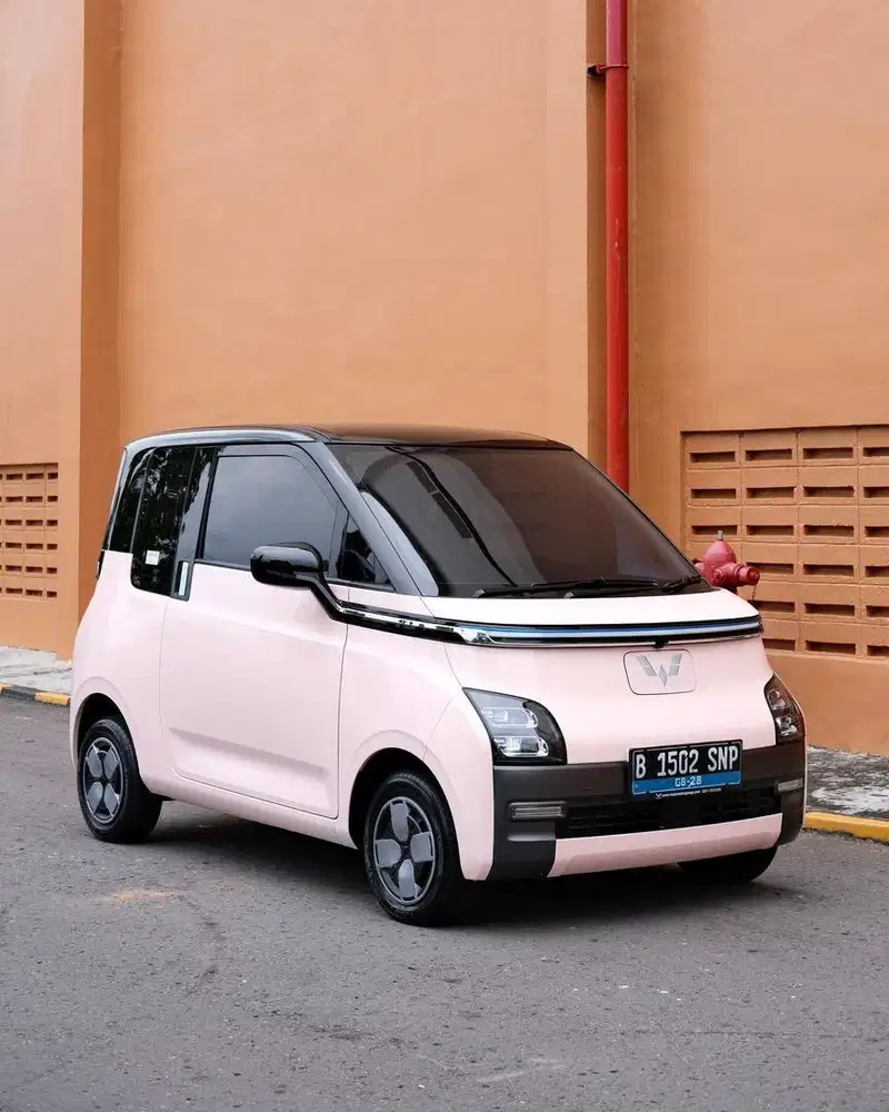 WULING AIR EV LONGE RANGE AT 2023 PEACH PINK