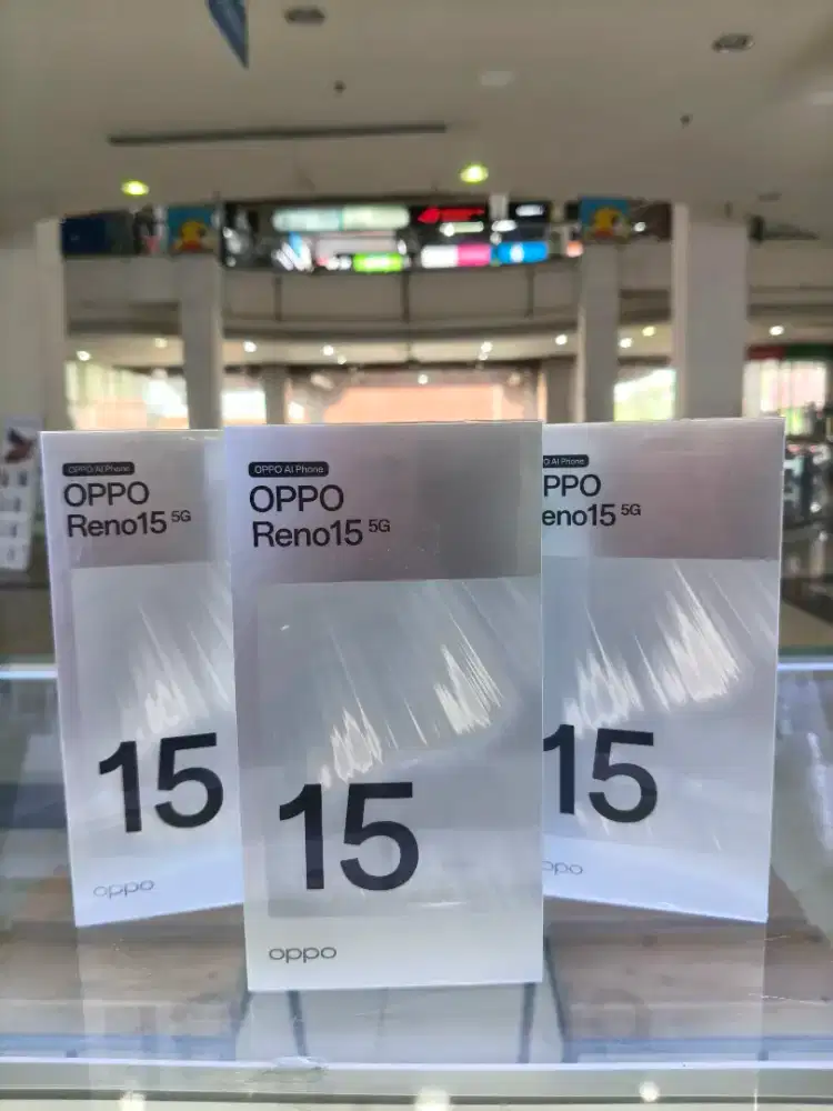 OPPO Reno 15 5G 8/256gb new garansi resmi