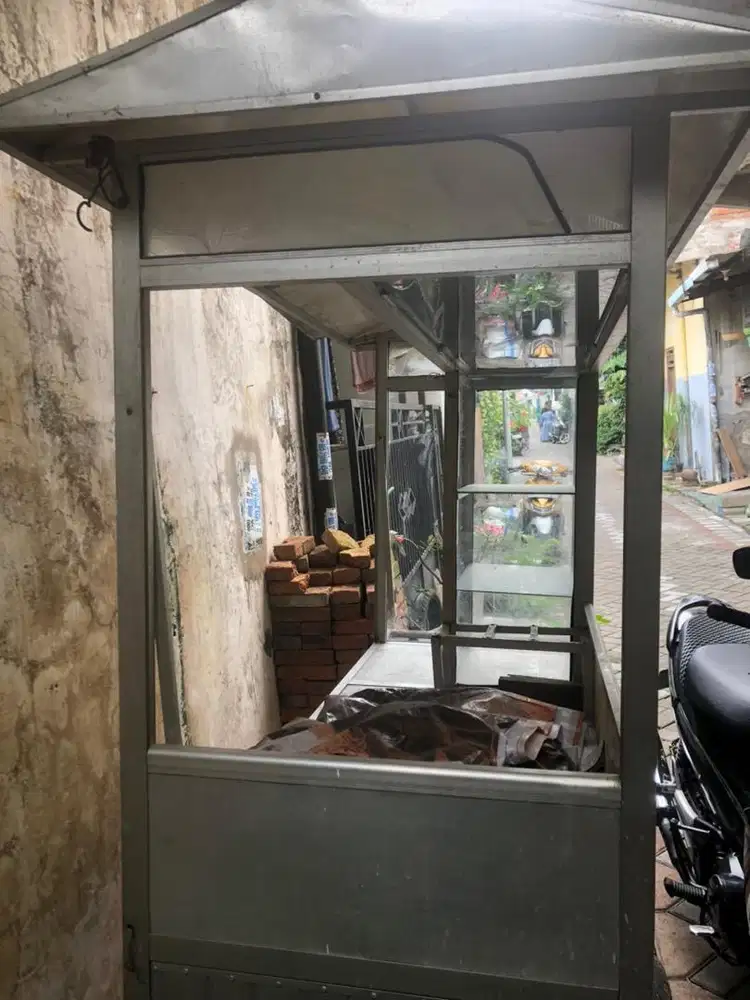 Dijual rombong bisa dipakai mie ayam dan bakso