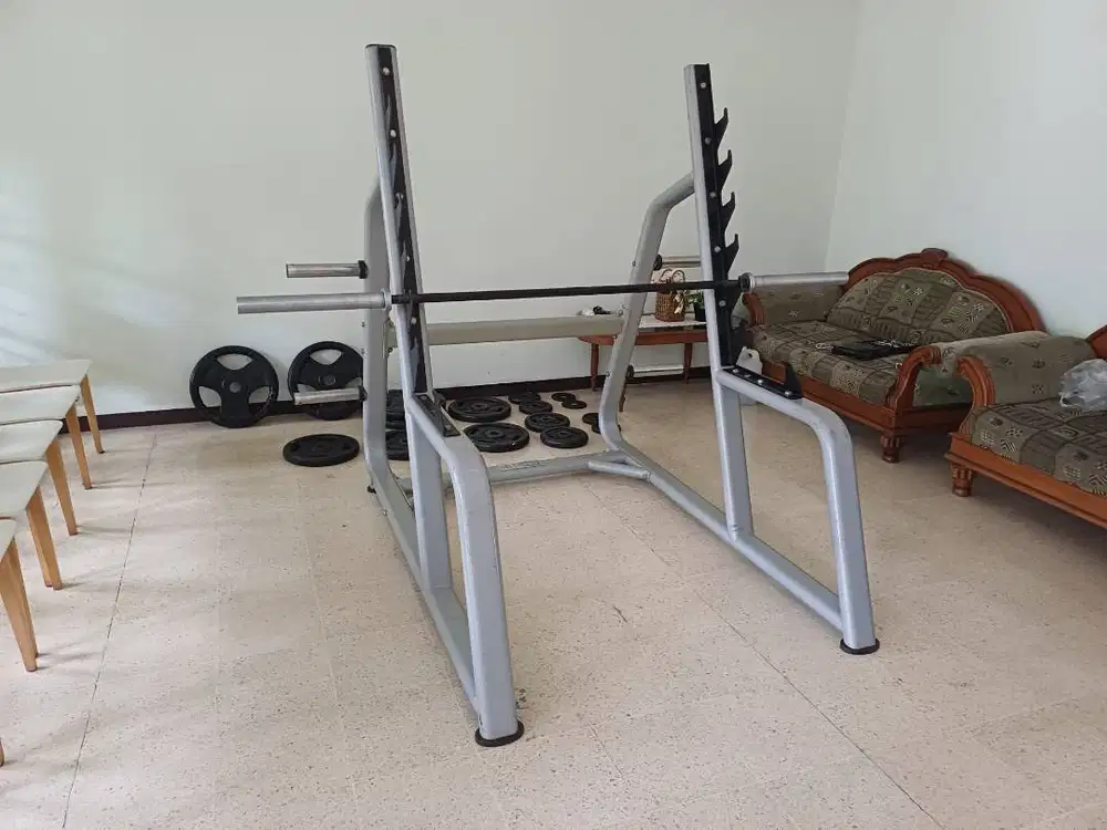 Set Olympic Squat Rack