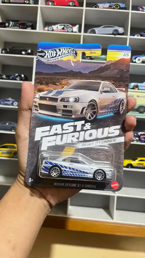 HOTWHEELS FAST & FURIOUS NISSAN SKYLINE R34