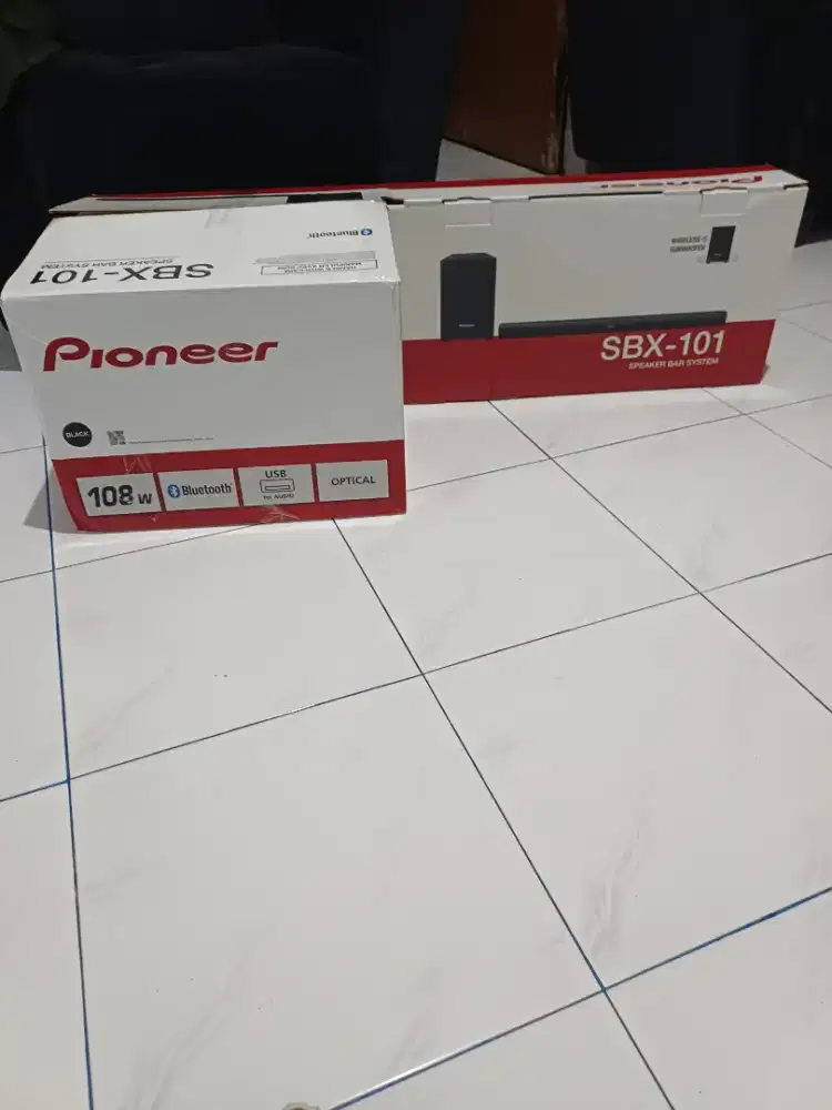 Speaker soundbar pioneer xbx 101