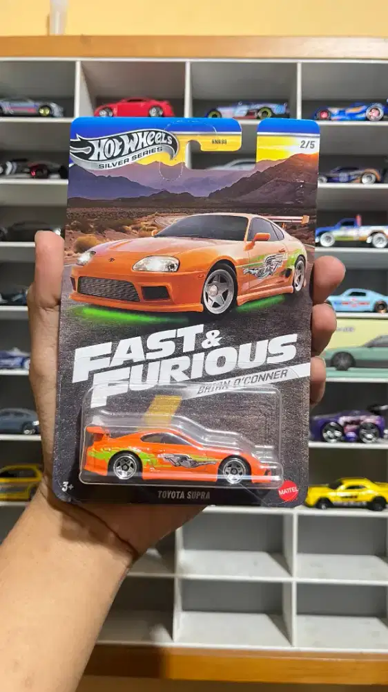 HOTWHEELS FAST & FURIOUS TOYOTA SUPRA OREN