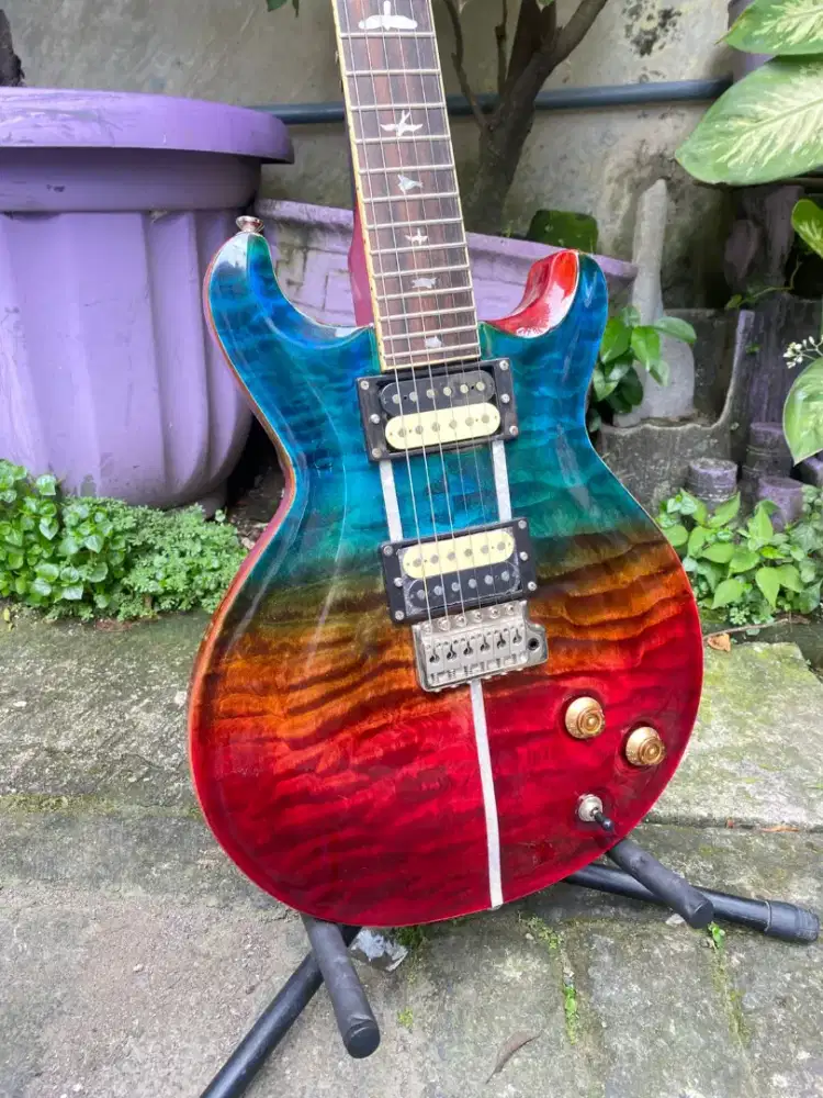 Gitar PRS santana rainbow replika HQ