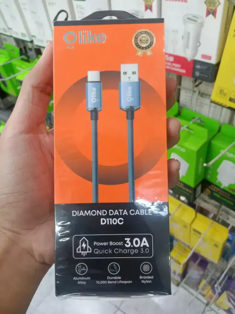 KABEL DATA TYPE-C OLIKE D110C