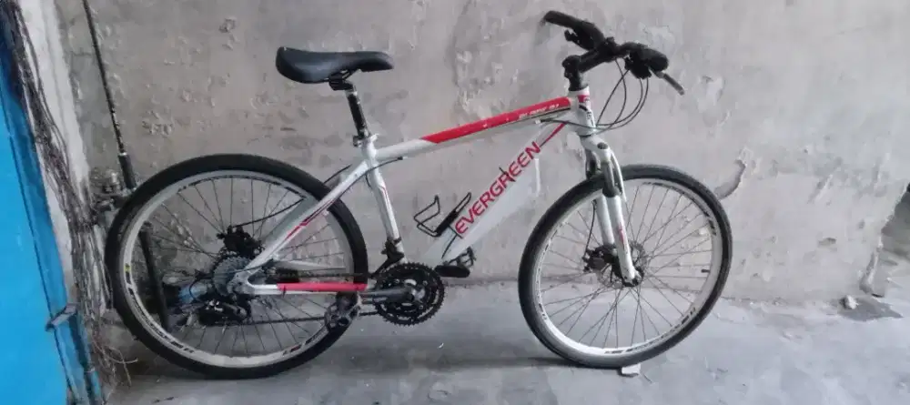 Sepeda mtb 26 Evergreen alloy.