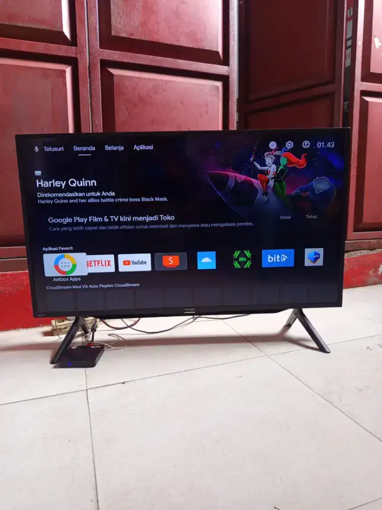Tv Led Sharp Tv box android 42 inch