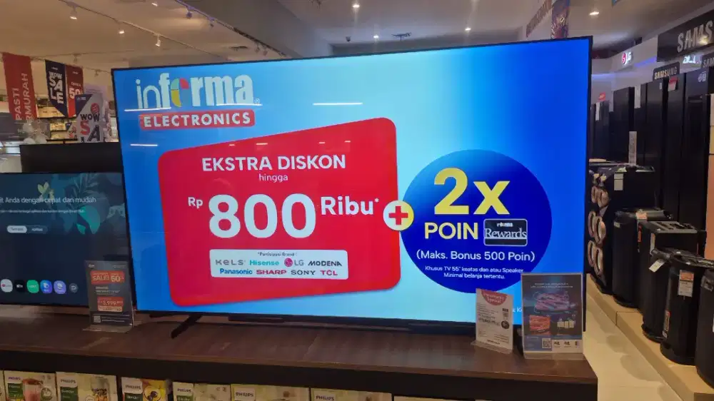 Promo tv 85 inc samsung smart tv