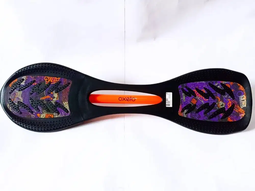 OXELO Waveboard 120 Black Purple