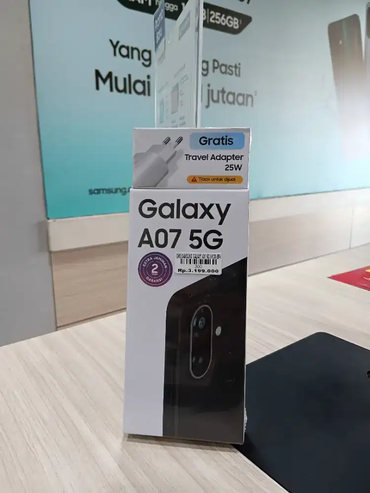 Ready samsung A07 5G 6/128 garansi resmi 1tahun atlantis dahsyat