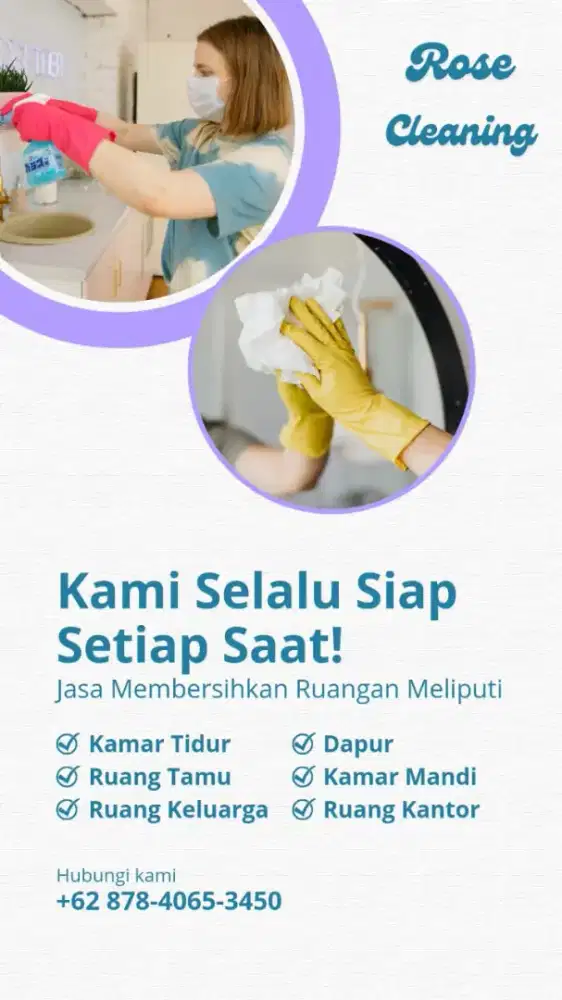 Buka jasa home cleaning
