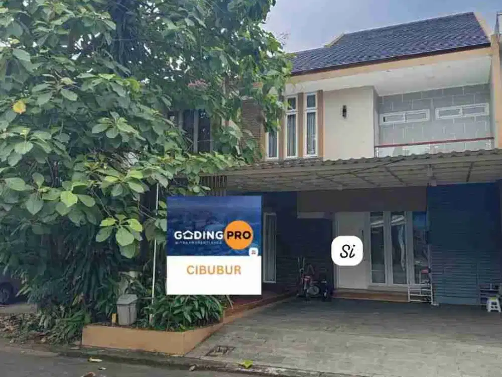 JUAL RUMAH LEGENDA WISATA CIBUBUR SHM RAPI SIAP HUNI