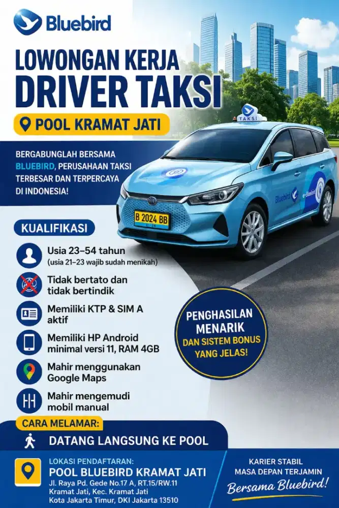 Lowongan Pekerjaan Pengemudi