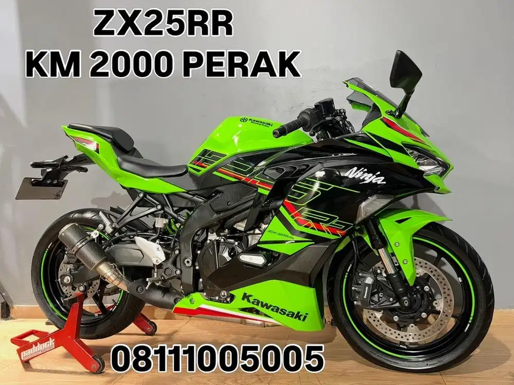 KM 2000 PERAK KAWASAKI ZX25RR KAYA BARU , NO ZX25R
