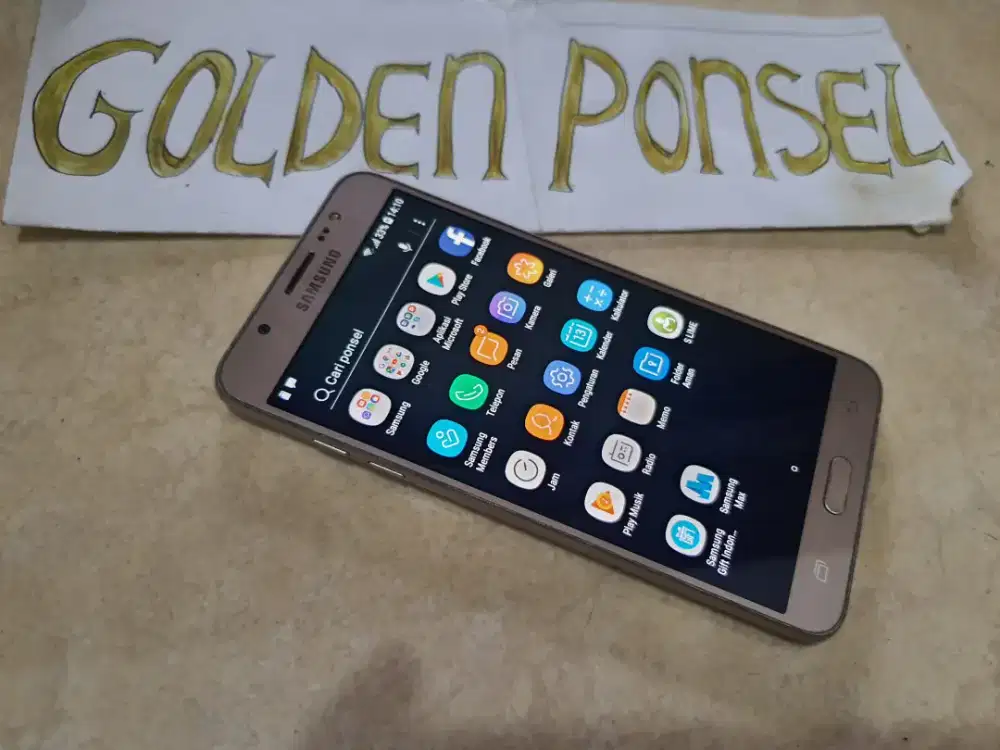 Galxy J7-6 NFC SEIN ORi#Golden Ponsel