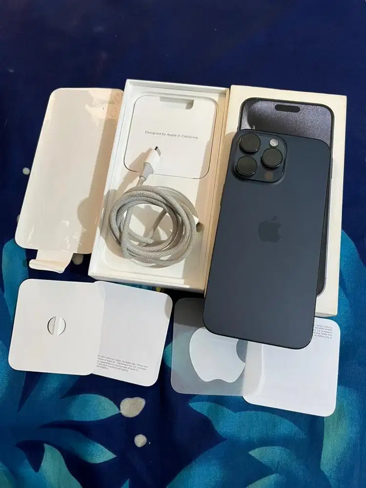 IPHONE 15 PRO MAX 256GB RESMI IBOX BH 87%