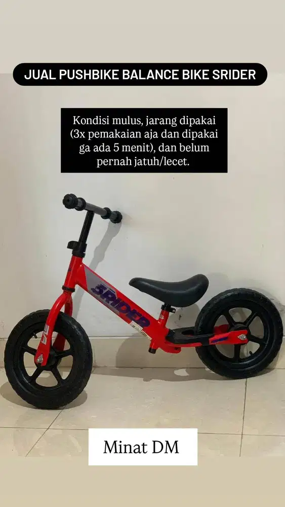 Push Bike Srider