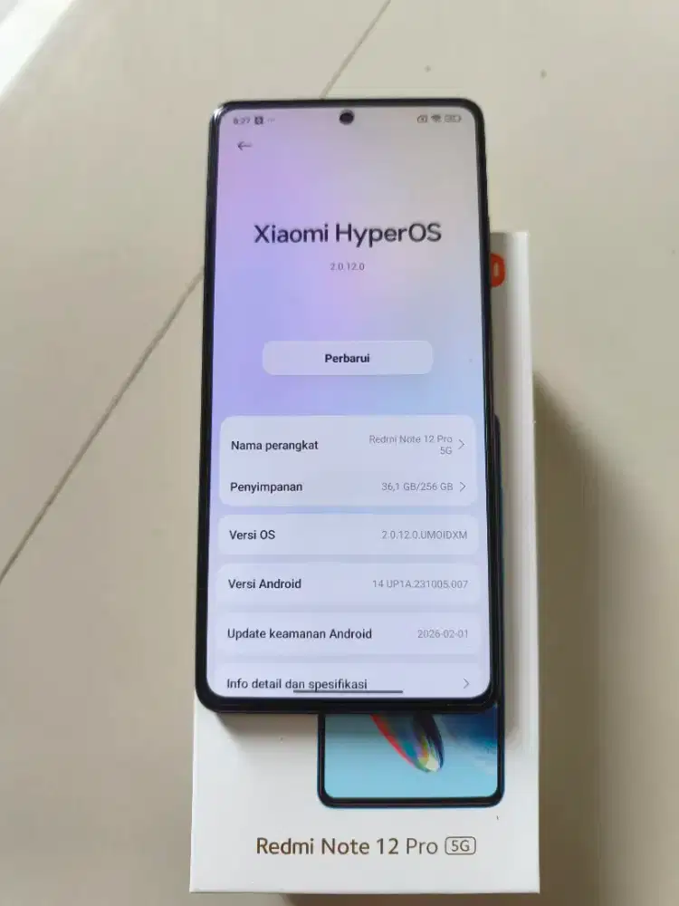 Redmi Note 12 Pro 5G Ram 8/256GB