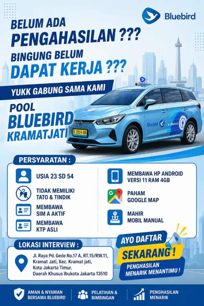 LOWONGAN TAKSI ONLINE