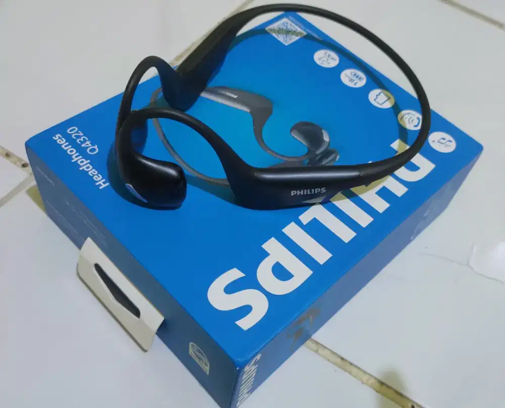 Earphone Philips wireless bluetooth new headphone