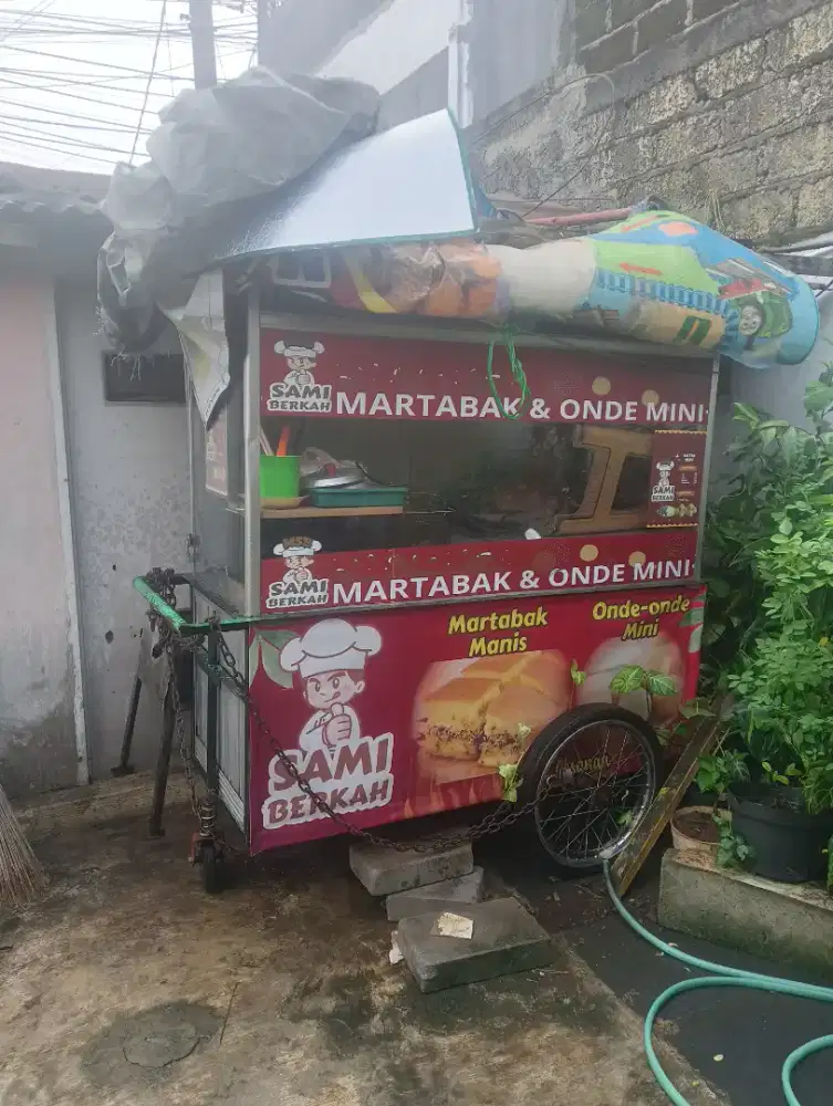 gerobak martabak & onde² mini