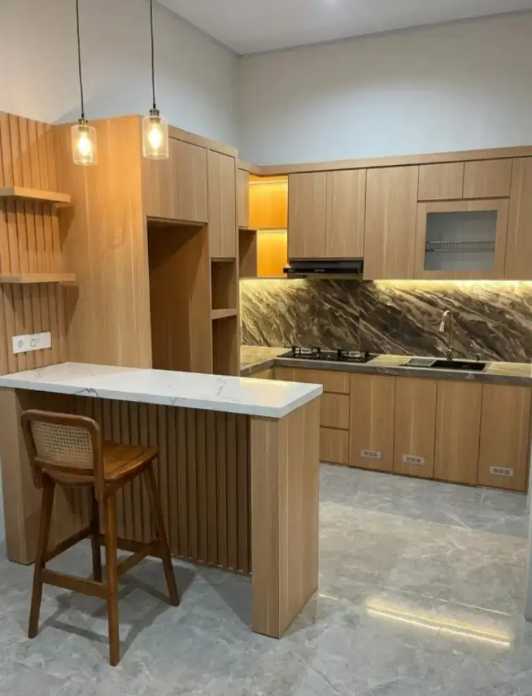 Kitchen set custom minimalis HPL