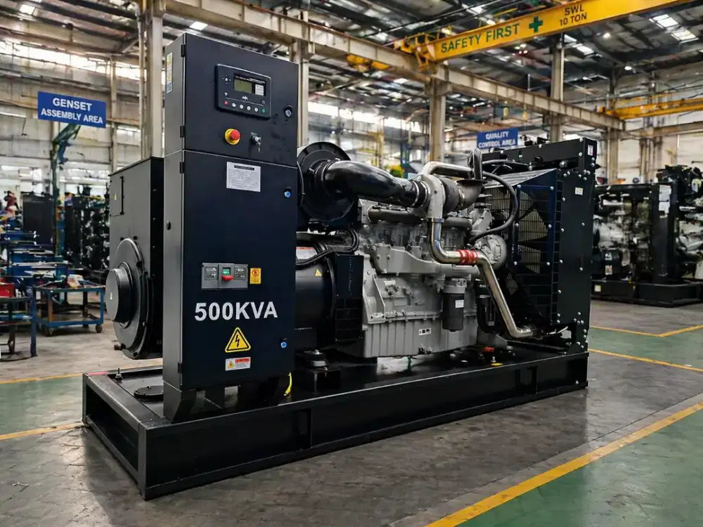 Genset Perkins 500 Kva
