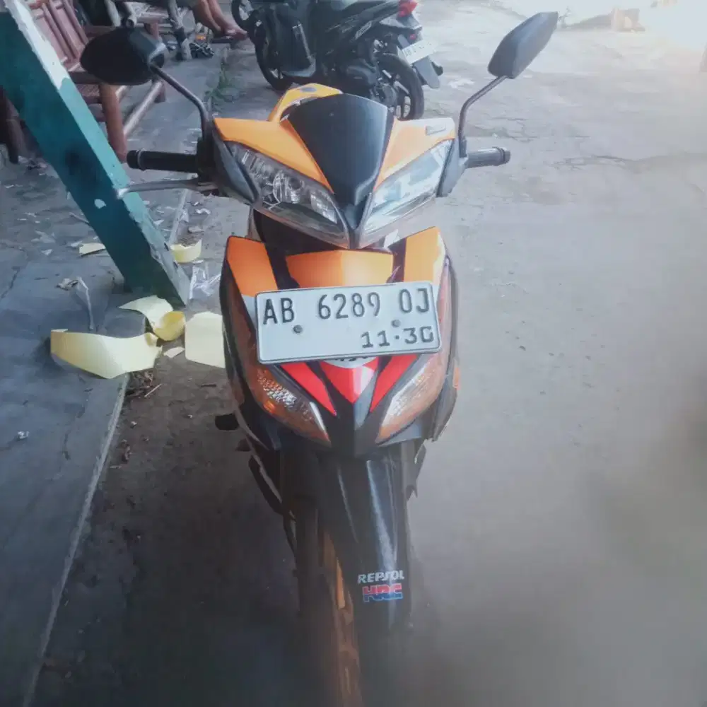 Honda Blade THN 2014 plat AB bantul